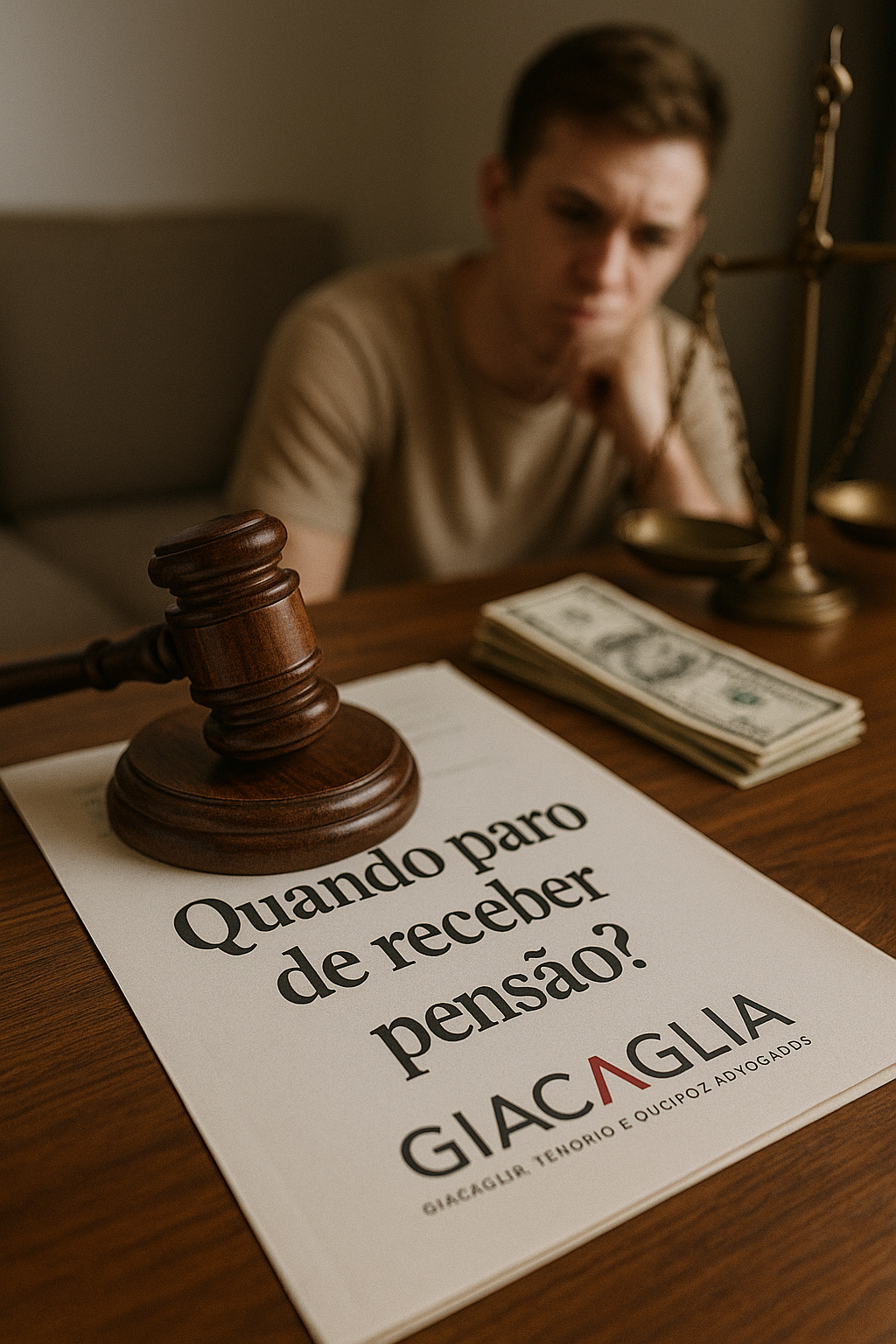 QUANDO PARO DE RECEBER PENSÃO?