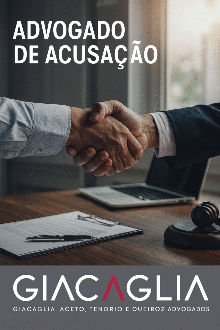 Advogado de Acusação: Somente Um Especialista Criminalista Para Buscar Justiça