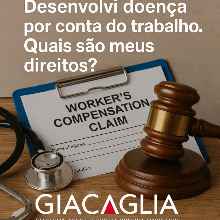 Desenvolvi Doença por Conta do Trabalho. Quais São Meus Direitos?