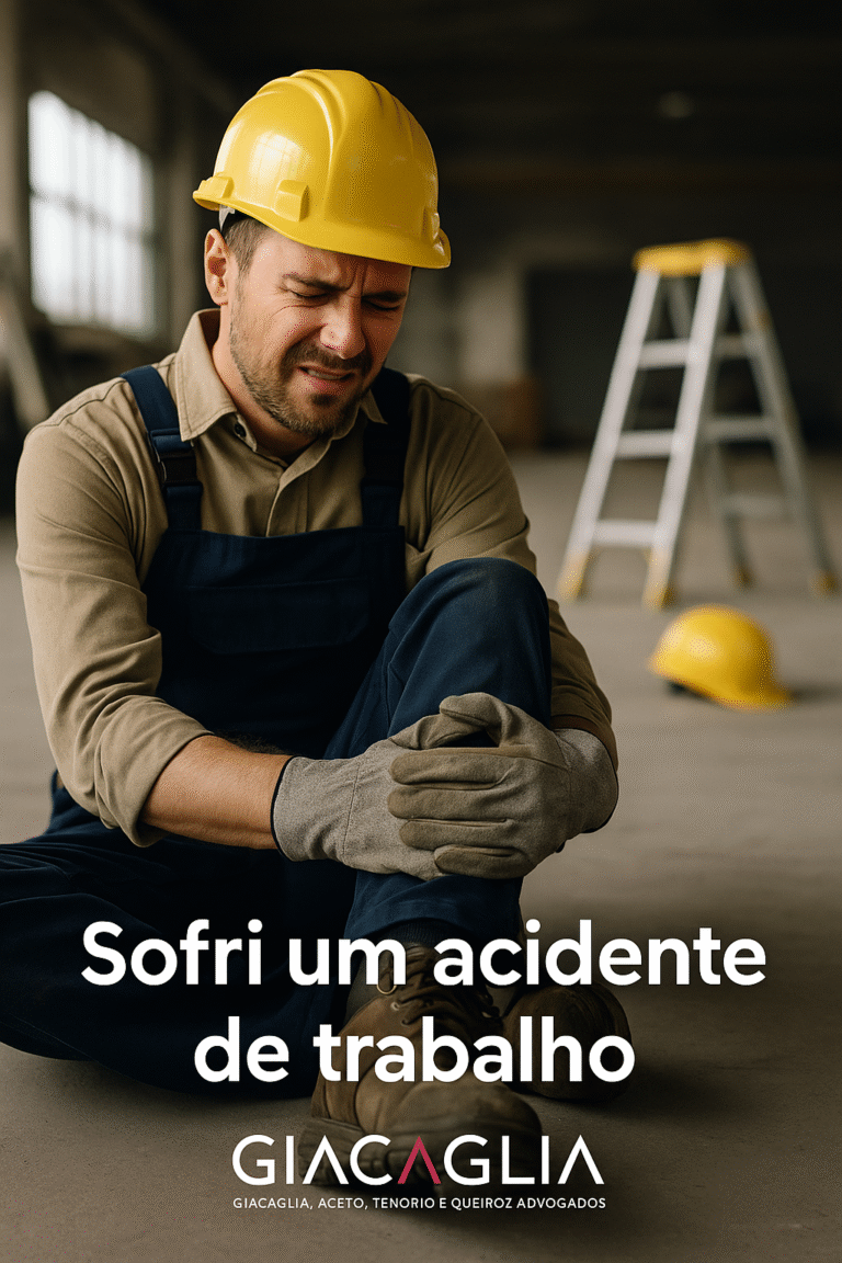 Sofri Acidente de Trabalho: Quais São Meus Direitos?