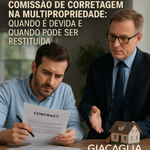 Comissão de Corretagem na Multipropriedade: Quando é Devida e Quando Pode Ser Restituída