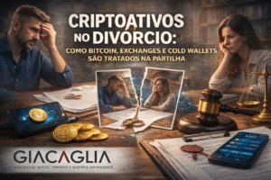 Criptoativos no Divórcio: Como Bitcoin, Exchanges e Cold Wallets São Tratados na Partilha