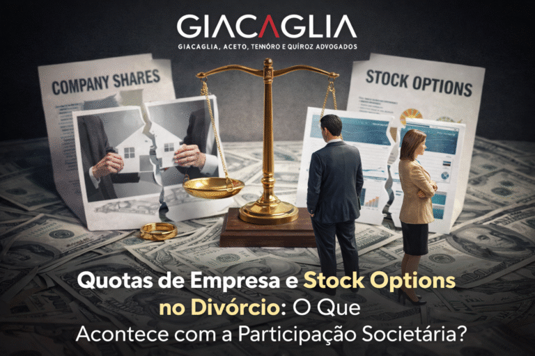 Quotas de Empresa e Stock Options no Divórcio: O Que Acontece com a Participação Societária?