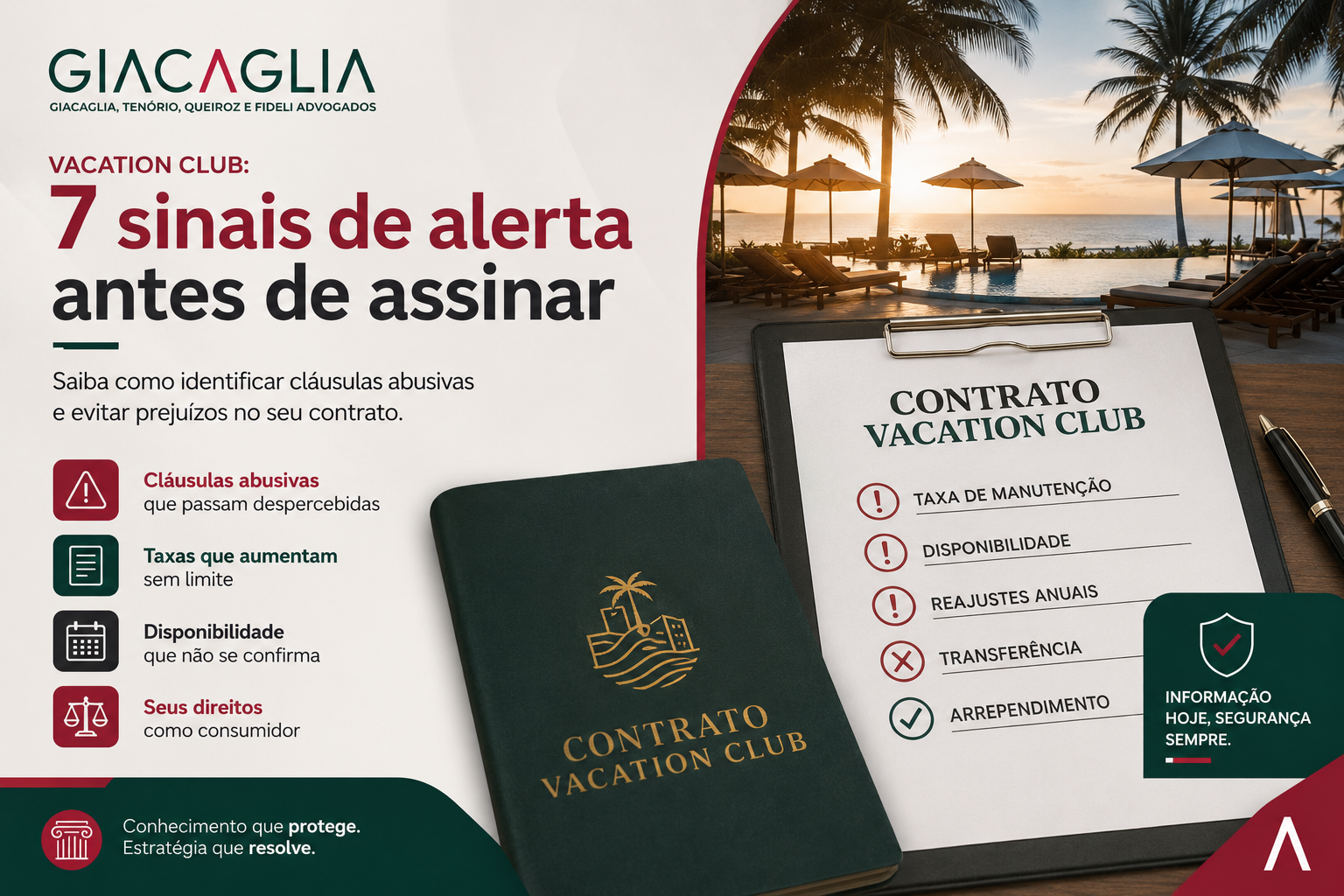Vacation Club: 7 sinais de alerta antes de assinar