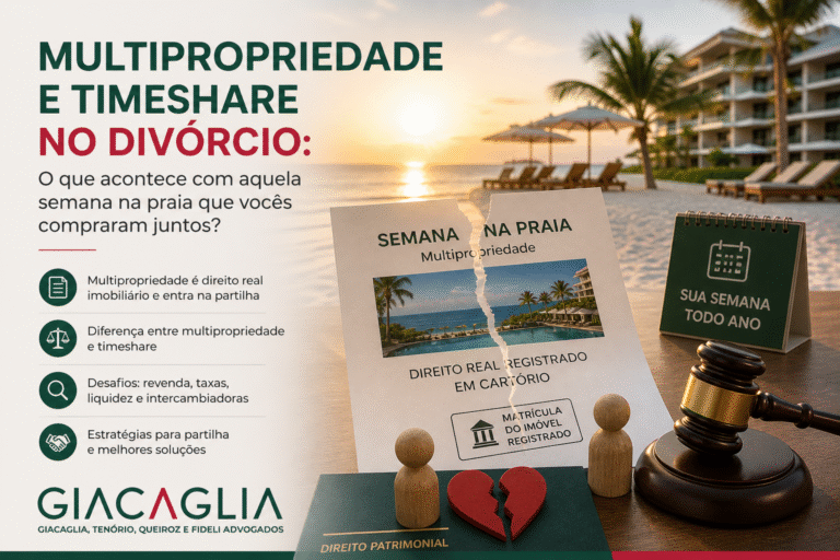 Multipropriedade e Timeshare no Divórcio: O Que Acontece com Aquela Semana na Praia Que Vocês Compraram Juntos?