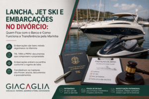 Lancha, Jet Ski e Embarcações no Divórcio: Quem Fica com o Barco e Como Funciona a Transferência pela Marinha
