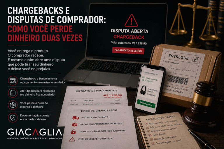 Chargebacks e Disputas de Comprador: Como Você Perde Dinheiro Duas Vezes