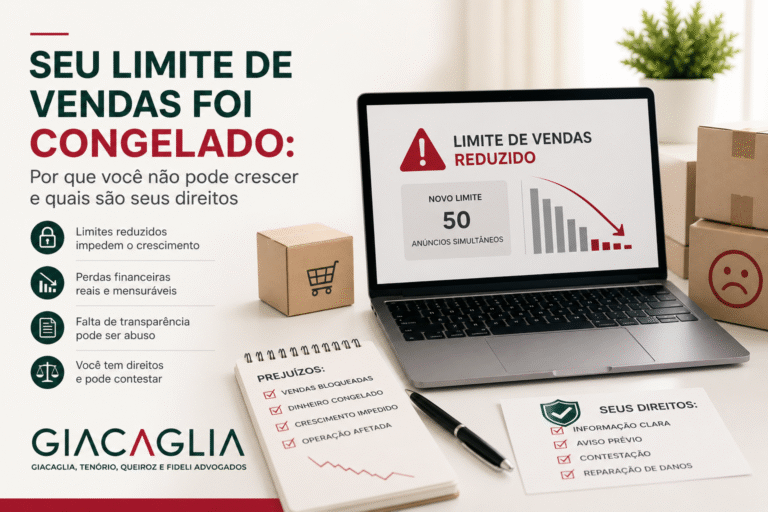 Seu Limite de Vendas Foi Congelado: Por Que Você Não Pode Crescer e Quais São Seus Direitos