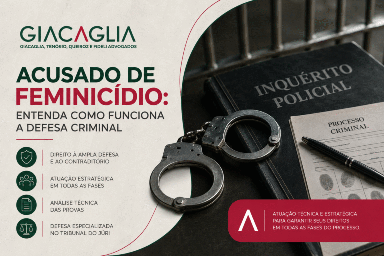 Acusado de feminicídio: Entenda como funciona a defesa criminal