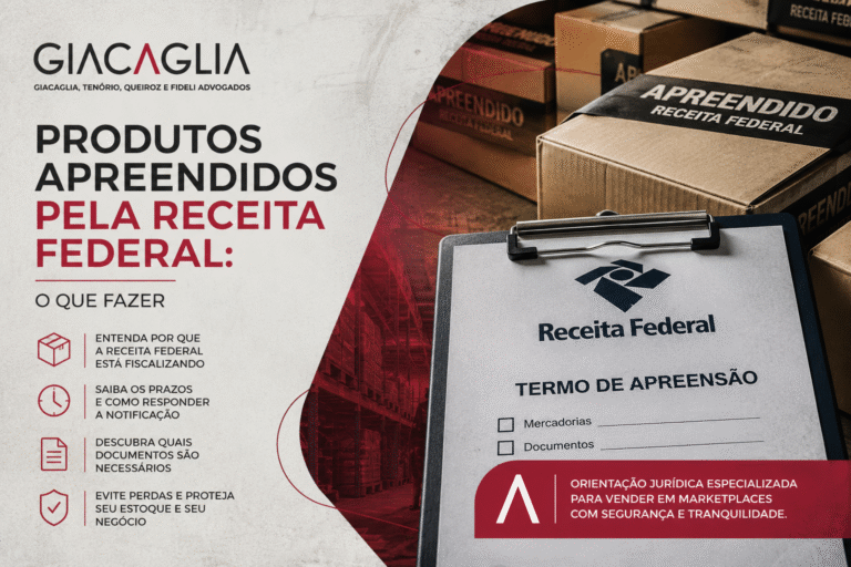 Produtos apreendidos pela Receita Federal: o que fazer