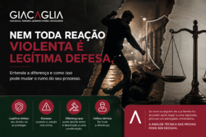 Excesso de legítima defesa: quando vira crime?