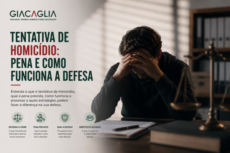 Tentativa de homicídio: pena e como funciona a defesa