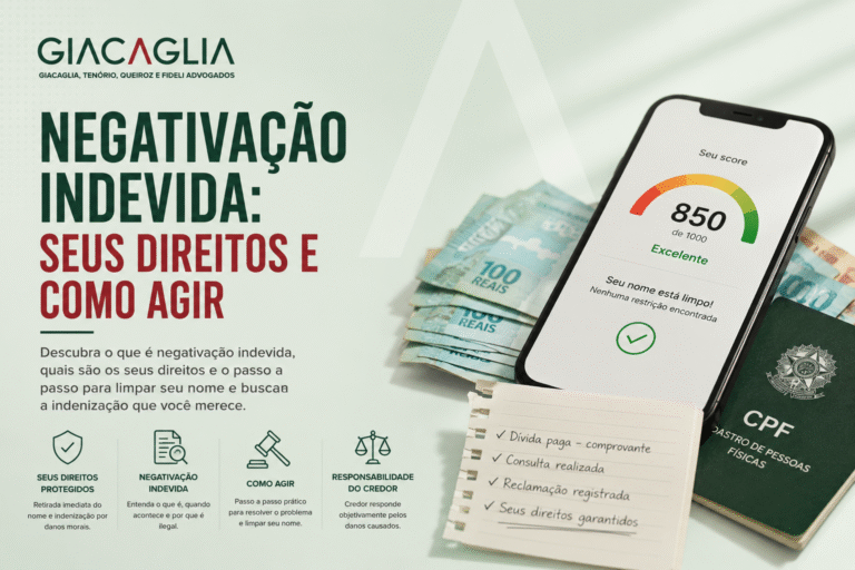Negativação indevida: direitos e indenização