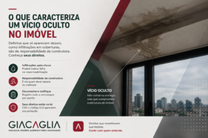 Infiltração em cobertura: vício oculto e direitos