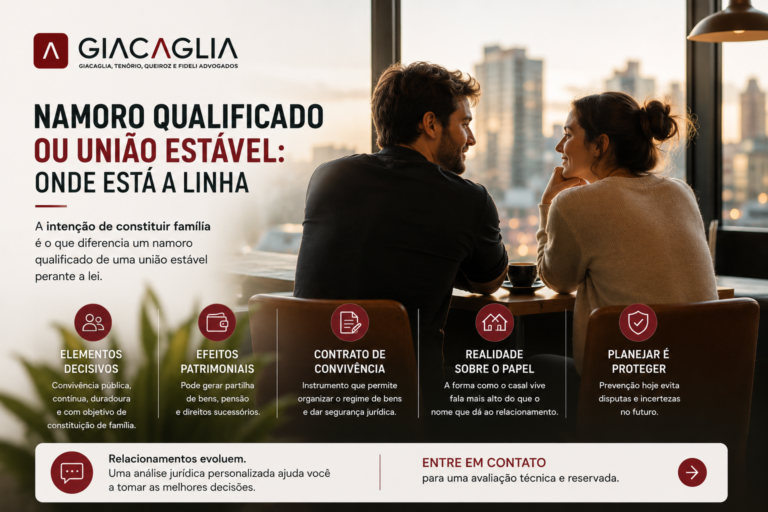 Namoro qualificado ou união estável: onde está a linha