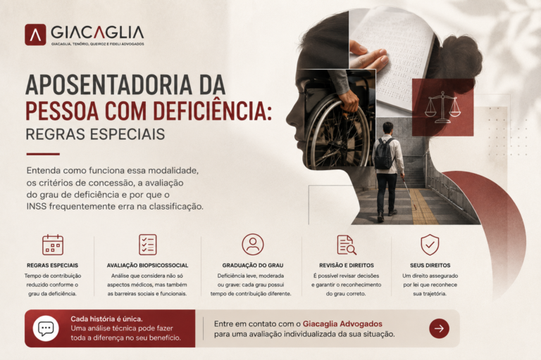 Aposentadoria da pessoa com deficiência: regras especiais