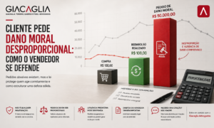 Cliente pede dano moral desproporcional: como o vendedor se defende