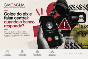 Golpe do pix e falsa central: quando o banco responde?