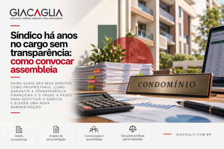 Síndico há anos no cargo sem transparência: como convocar assembleia