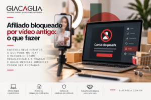 Afiliado bloqueado por vídeo antigo: o que fazer