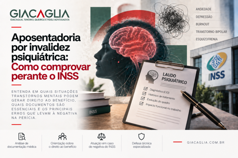 Aposentadoria por invalidez psiquiátrica: Como comprovar perante o INSS