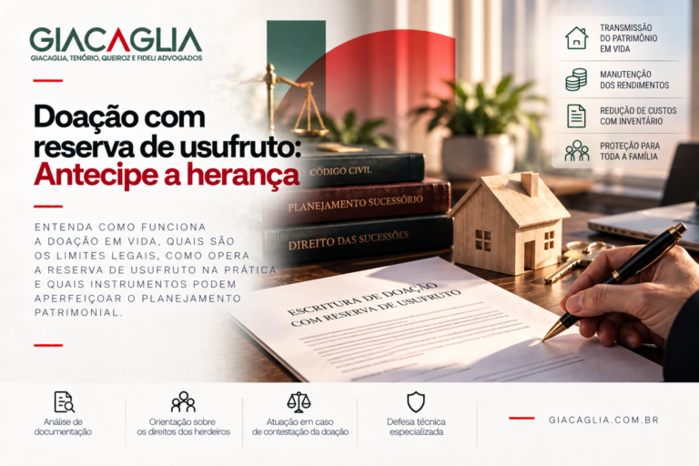 Doação com reserva de usufruto: Antecipe a herança