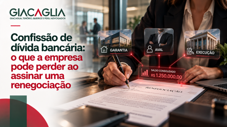 Confissão de dívida bancária: o que a empresa pode perder ao assinar uma renegociação